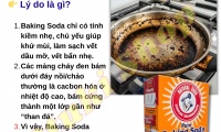 Tại sao nồi chảo cháy đen dùng Baking Soda tẩy không sạch? Giải pháp khắc phục hiệu quả
