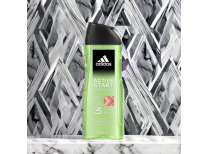 Gel Tắm Gội Rửa Mặt Cho Nam Adidas 3in1 Active Start 400ml