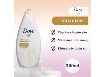 Sữa Tắm Dove Silk Glow Shower Gel 500ml