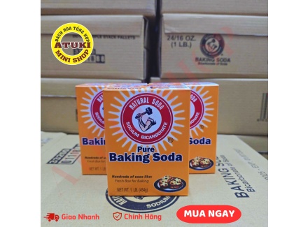 Combo 3 Hộp Baking Soda Đa Năng – Giá Tiết Kiệm Chỉ 60.000đ