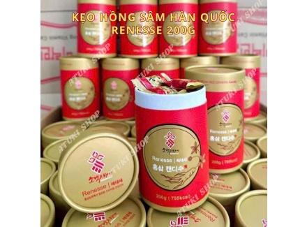 Kẹo Hồng Sâm Renesse Hàn Quốc 