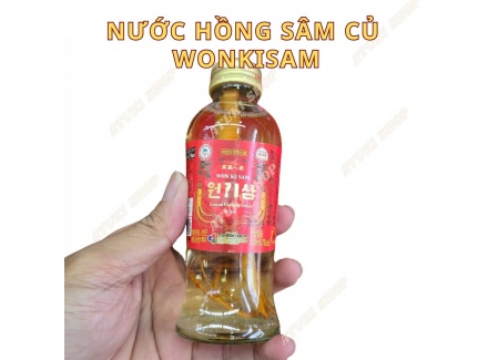 Nước Hồng Sâm Won Ki Sam – Tăng Cường Sức Khỏe, Phục Hồi Thể Lực