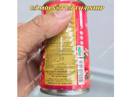 Cá Mòi Sốt Cà ThaiShip – Đậm Đà Hương Vị Biển, Tiện Lợi Mỗi Bữa Ăn