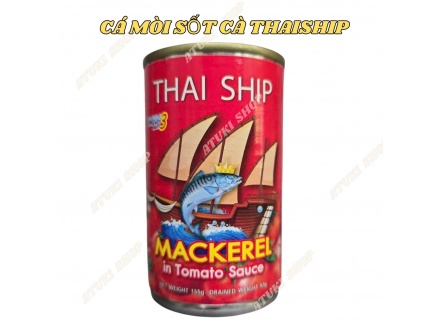 Cá Mòi Sốt Cà ThaiShip – Đậm Đà Hương Vị Biển, Tiện Lợi Mỗi Bữa Ăn